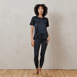 ADAY First Class T-Shirt Women’s size Small in Midnight Blue / Dark Blue